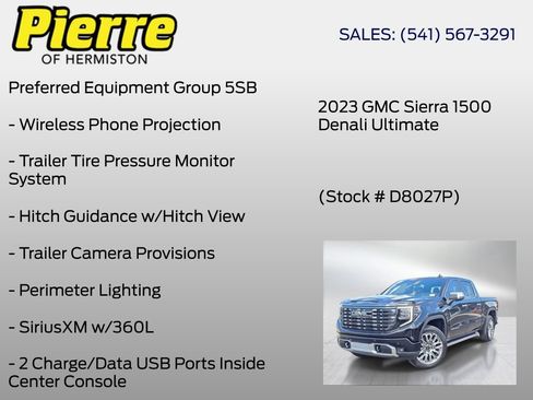 Used 2023 GMC Sierra 1500 Denali Ultimate AWD/4WD image 30