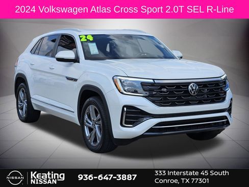 Used 2024 Volkswagen Atlas Cross Sport SEL R-Line image 1
