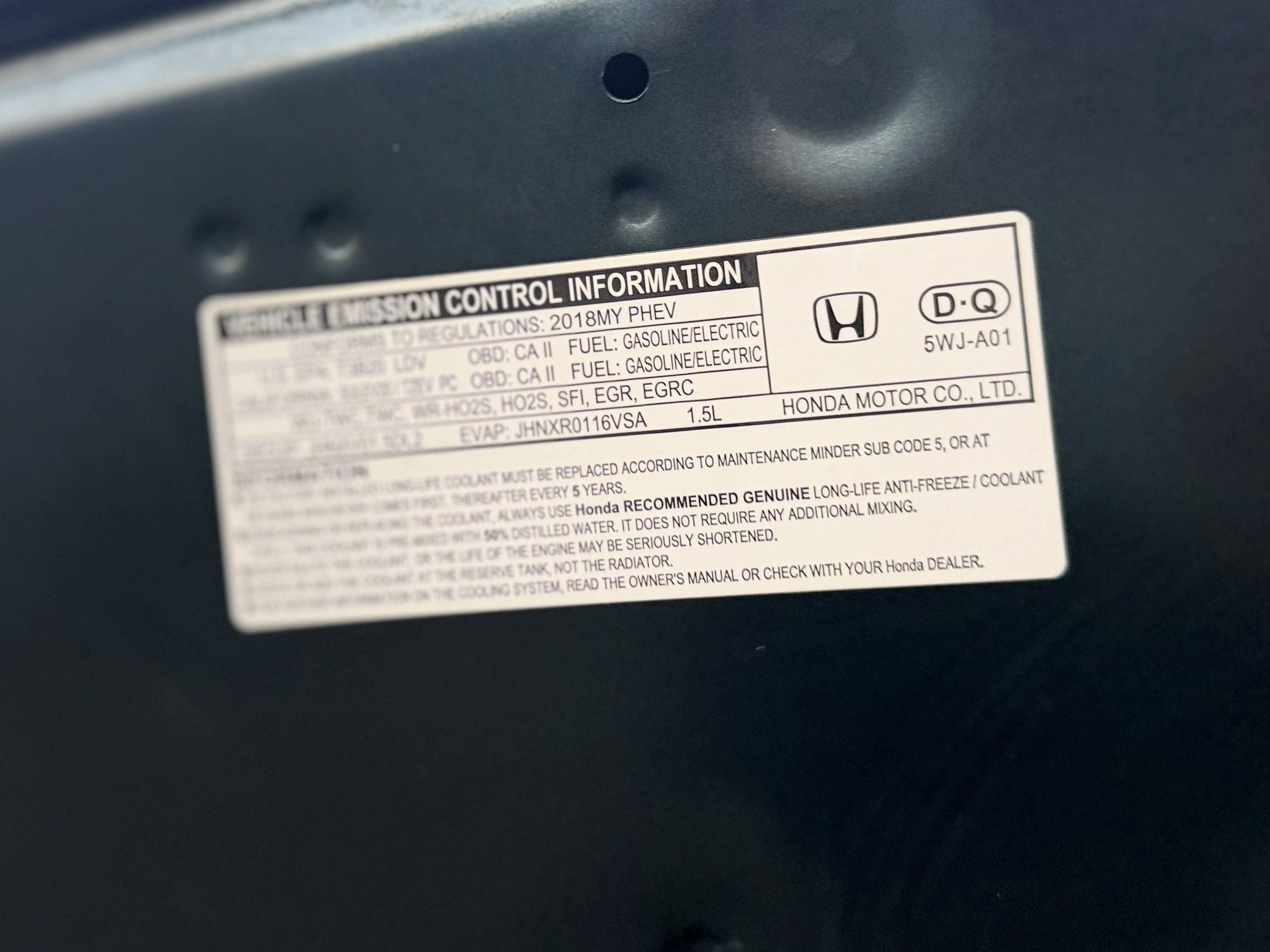 Used 2018 Honda Clarity Touring image 26