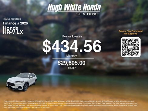 New 2026 Honda HR-V LX image 7