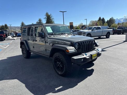 Used 2023 Jeep Wrangler Unlimited w/ Sun & Screen Package AWD/4WD image 3