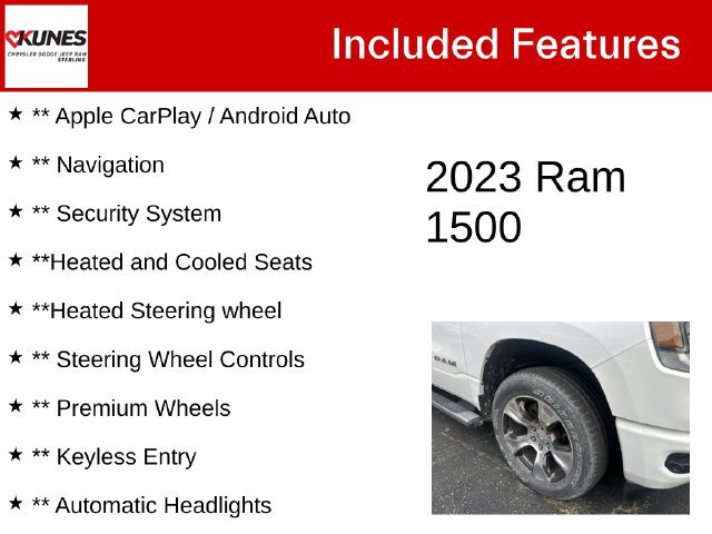 Used 2023 RAM 1500 Laramie AWD/4WD image 4