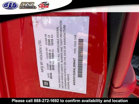 Used 2004 Pontiac GTO Base image 20