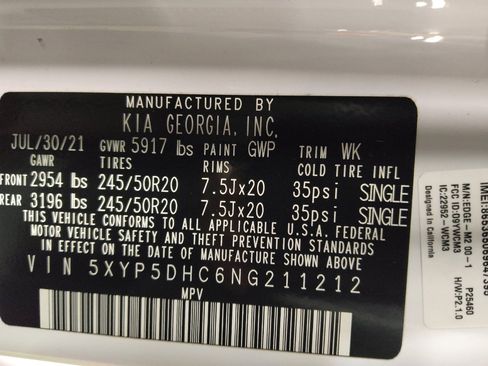 Used 2022 Kia Telluride SX w/ SX Prestige Package AWD/4WD image 33