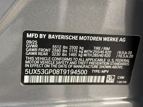 Used 2026 BMW X3 xDrive30i w/ Convenience Package AWD/4WD image 19