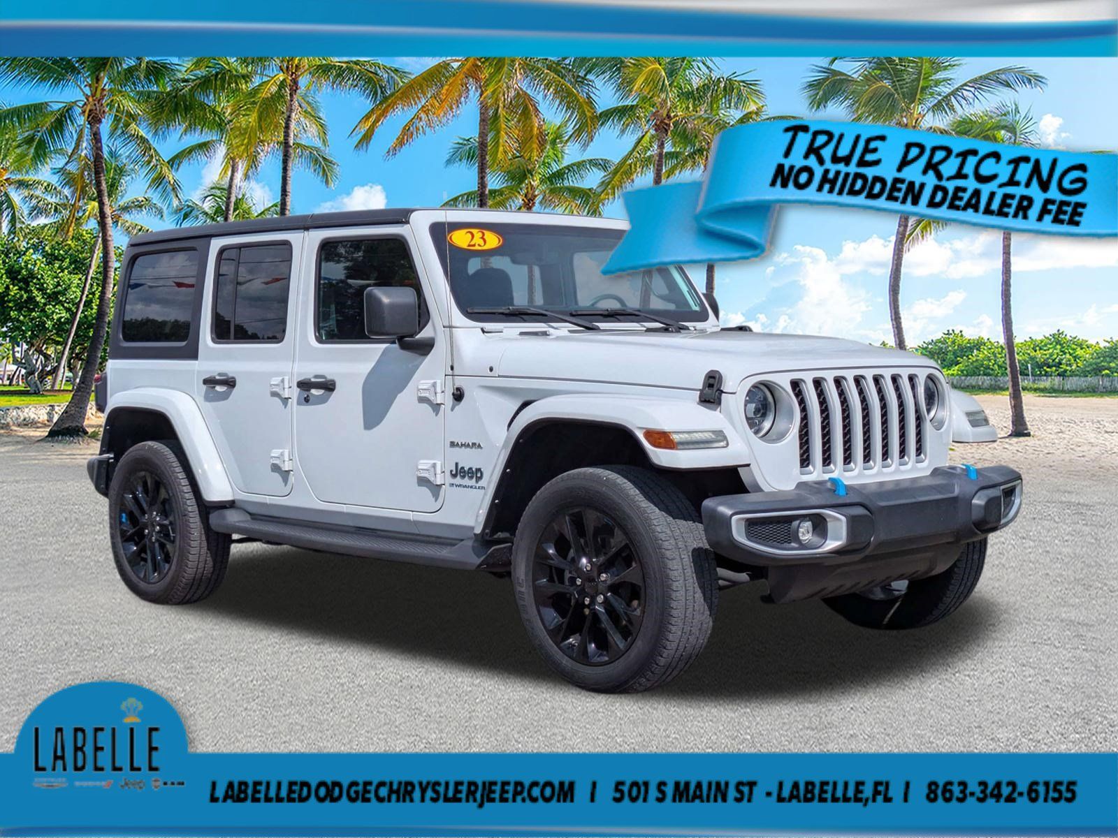 Used 2023 Jeep Wrangler Unlimited Sahara AWD/4WD image 1
