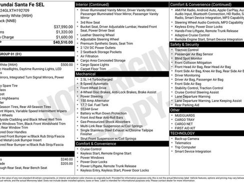 New 2026 Hyundai Santa Fe SEL image 25