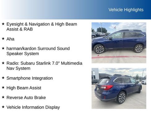 Used 2017 Subaru Outback 3.6R Limited AWD/4WD image 5