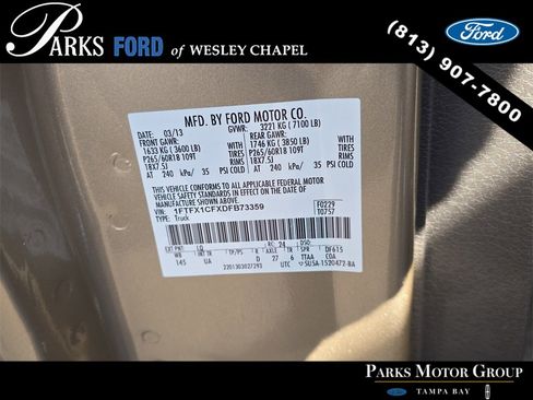 Used 2013 Ford F150 XLT w/ Luxury Equipment Group image 27