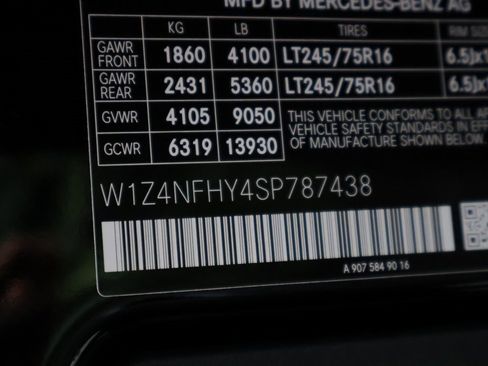 New 2025 Mercedes-Benz Sprinter 2500 image 37