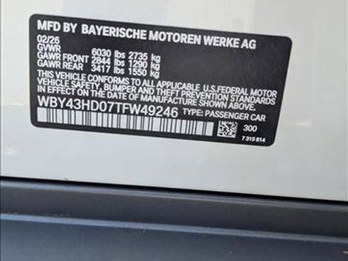 New 2026 BMW i4 xDrive40i AWD/4WD image 16