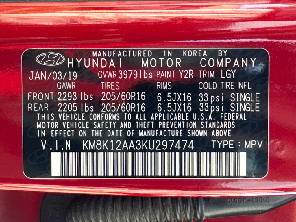 Used 2019 Hyundai Kona SE FWD image 30