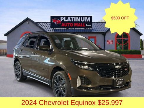 Used 2024 Chevrolet Equinox RS w/ LPO, Floor Liner Package AWD/4WD image 1