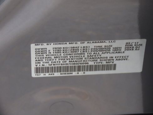 Used 2017 Honda Pilot Touring image 34