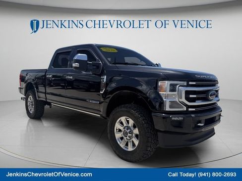 Used 2020 Ford F350 Platinum AWD/4WD image 1