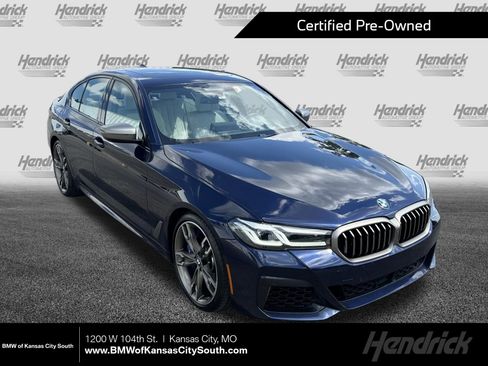 Certified 2023 BMW M550i xDrive w/ Executive Package AWD/4WD image 1