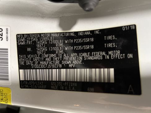 Used 2018 Toyota Sienna XLE Premium image 29