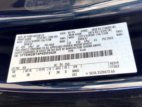 Certified 2023 Ford F250 Lariat w/ Chrome Package image 34