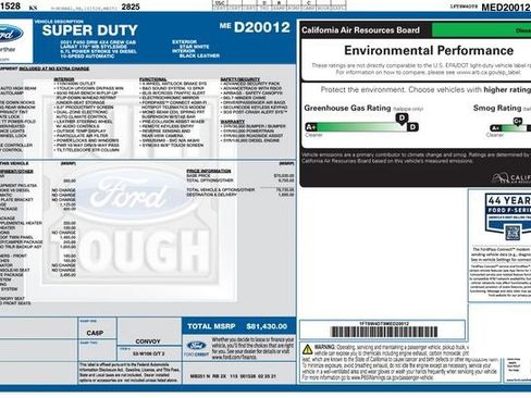 Used 2021 Ford F450 Lariat w/ Lariat Ultimate Package image 55