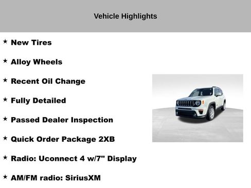 Used 2020 Jeep Renegade Latitude image 9