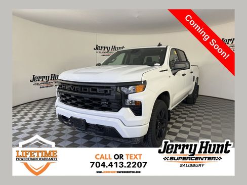 Used 2022 Chevrolet Silverado 1500 Custom w/ LPO, Dark Essentials Package image 1
