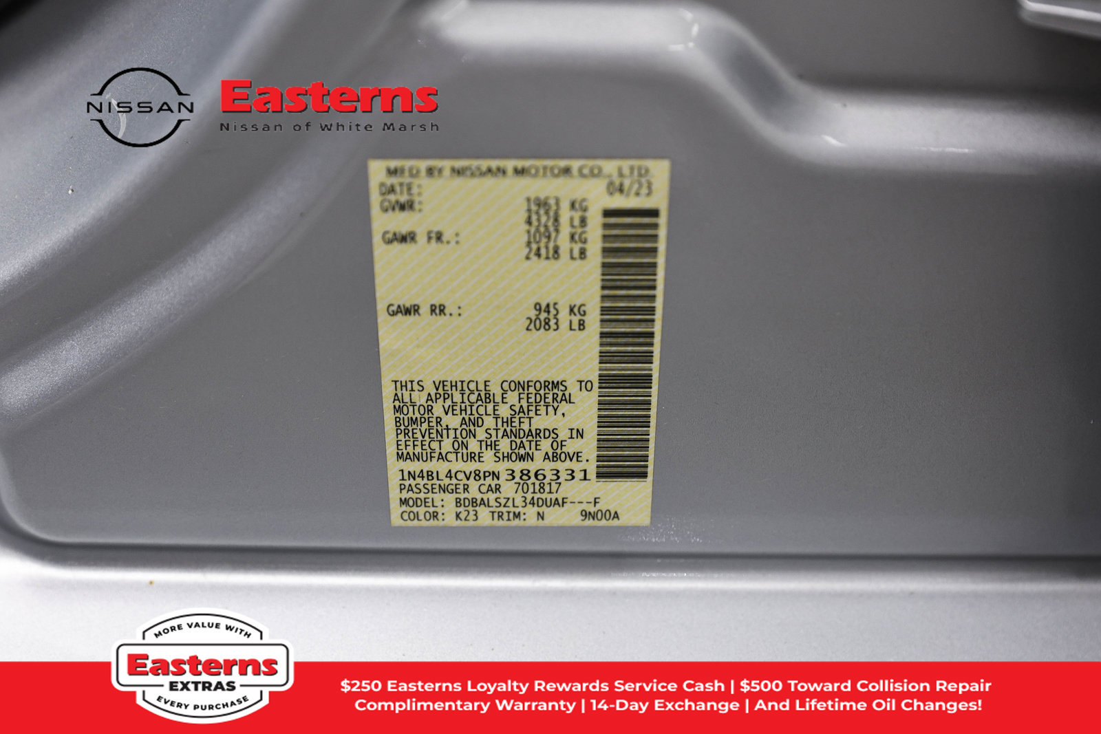 Used 2023 Nissan Altima 2.5 SR w/ SR Premium Package FWD image 36