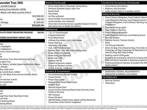 Used 2024 Chevrolet Trax RS image 5