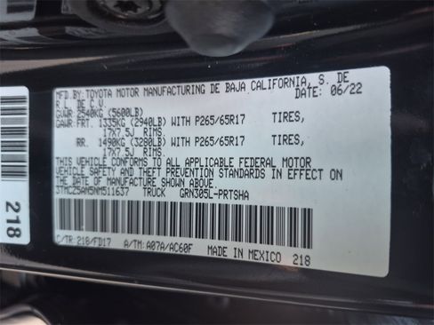 Used 2022 Toyota Tacoma TRD Sport image 25