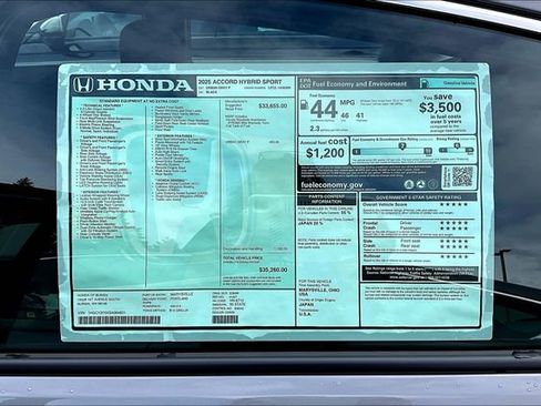 New 2025 Honda Accord Sport image 26