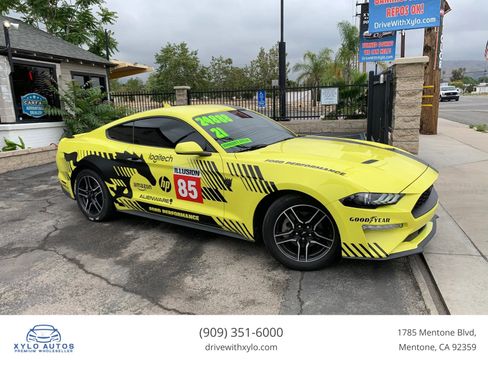 Used 2021 Ford Mustang Coupe w/ Equipment Group 101A RWD image 1
