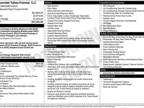 Certified 2021 Chevrolet Tahoe Premier image 9