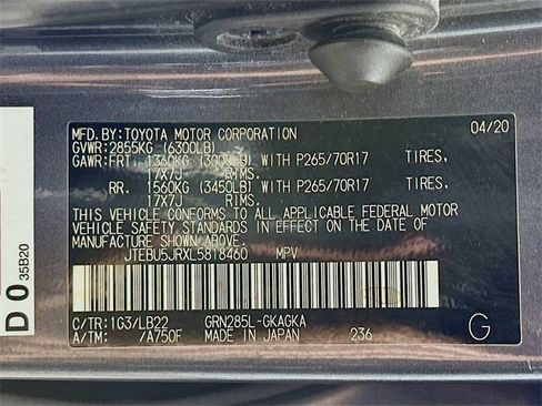 Used 2020 Toyota 4Runner SR5 Premium image 33