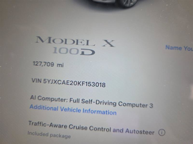 Used 2019 Tesla Model X 100D AWD/4WD image 4