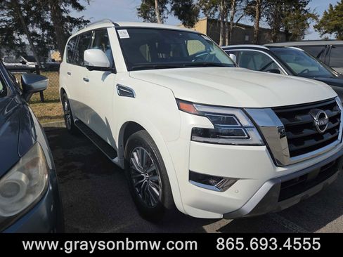 Used 2024 Nissan Armada SL w/ Captain's Chairs Package image 1