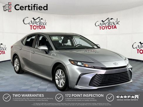 Used 2025 Toyota Camry LE FWD image 1