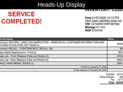 Used 2024 GMC Sierra 2500 Denali w/ Denali Reserve Package image 13