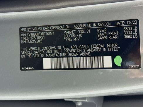 Used 2024 Volvo XC90 T8 Ultimate w/ Protection Package Premier image 39