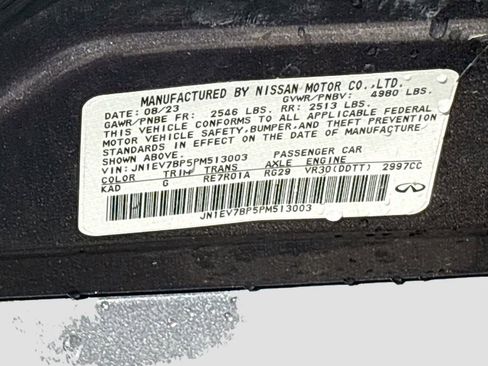 Used 2023 INFINITI Q50 Luxe w/ Cargo Package RWD image 34