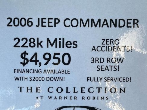 Used 2006 Jeep Commander 2WD w/ Popular Equipment Group image 2