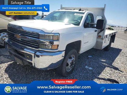 Used 2015 Chevrolet Silverado 3500 W/T RWD image 1