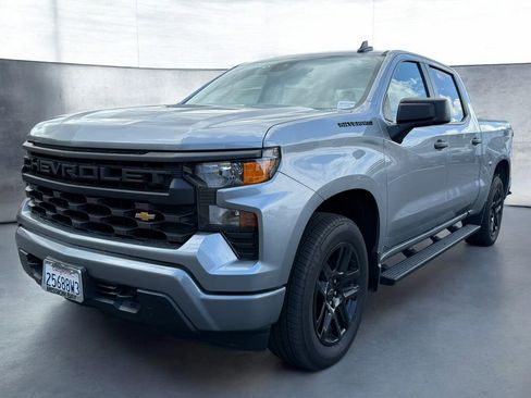 Used 2023 Chevrolet Silverado 1500 Custom w/ LPO, Dark Essentials Package RWD image 11