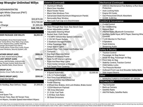 Used 2021 Jeep Wrangler Unlimited Sport image 30