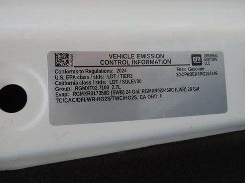 Certified 2024 Chevrolet Silverado 1500 Custom w/ LPO, Dark Essentials Package RWD image 20