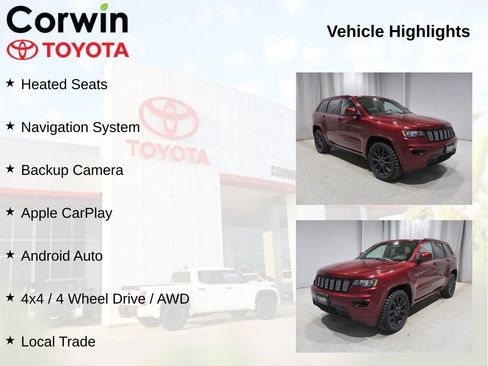 Used 2018 Jeep Grand Cherokee Altitude AWD/4WD image 11