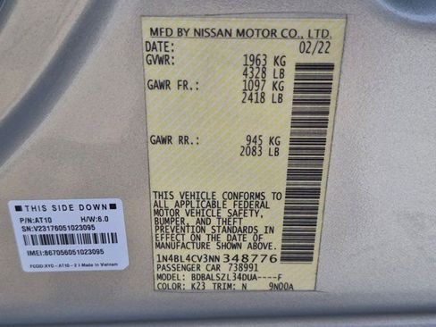 Used 2022 Nissan Altima 2.5 SR FWD image 22