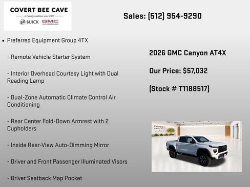 New 2026 GMC Canyon AT4X AWD/4WD image 14