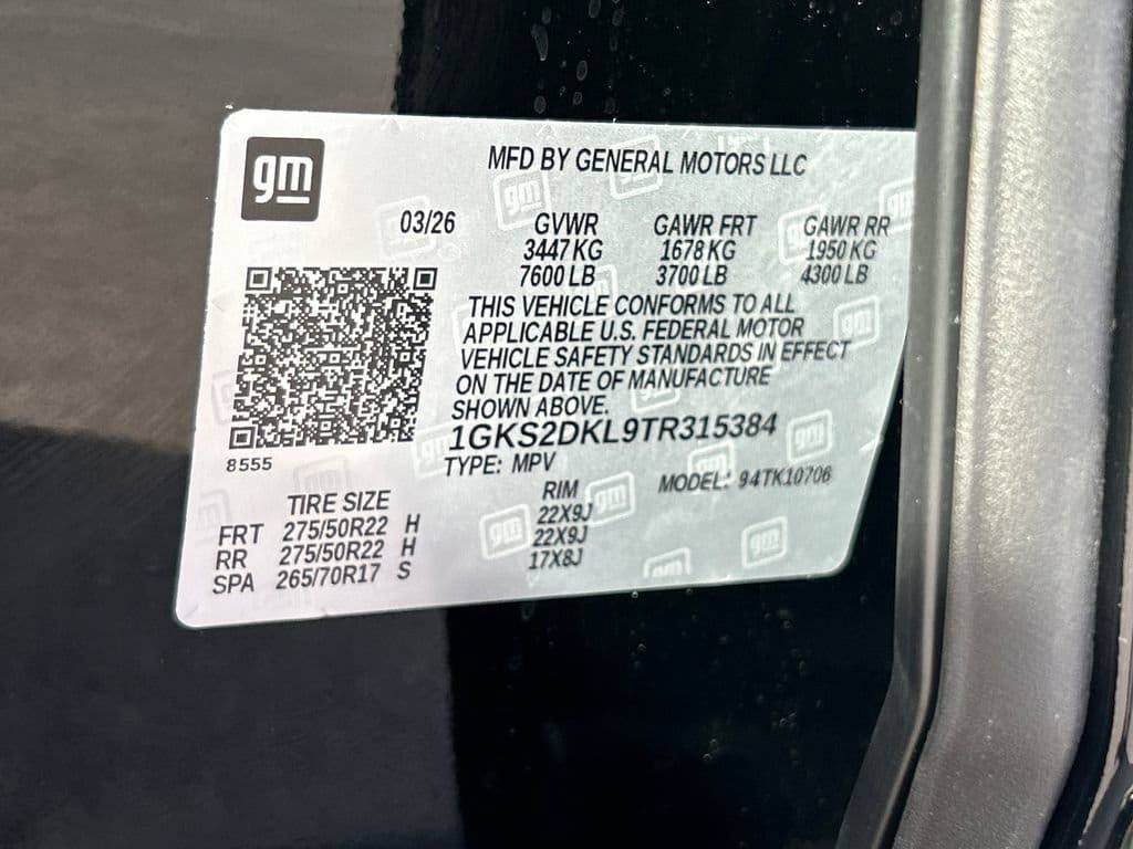 New 2026 GMC Yukon Denali w/ Sun & Power Step Package AWD/4WD image 24