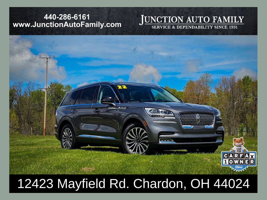 Used 2022 Lincoln Aviator Reserve w/ Equipment Group 201A AWD/4WD 360° Tour