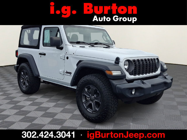 Certified 2024 Jeep Wrangler Sport AWD/4WD image 1