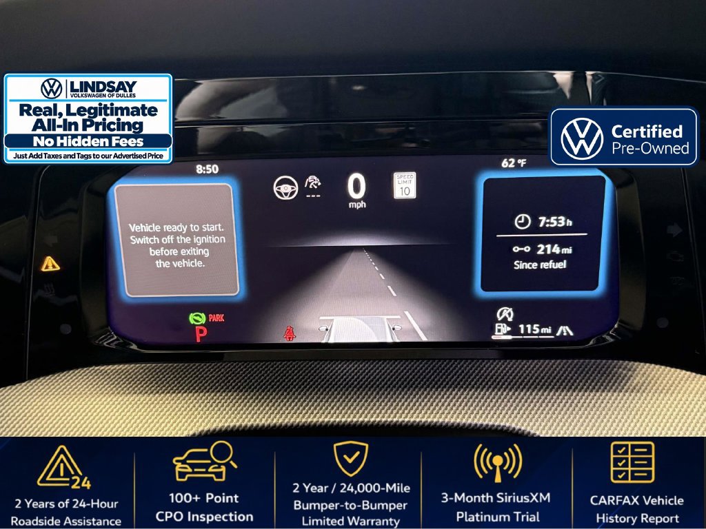 Certified 2025 Volkswagen GTI SE FWD image 26